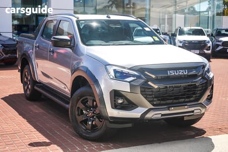 Silver 2025 Isuzu D-MAX Crew Cab Utility X-Terrain (4X4)