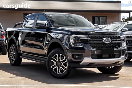 Black 2025 Ford Ranger Double Cab Pick Up Sport 3.0 (4X4)