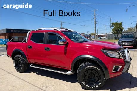 Red 2016 Nissan Navara Dual Cab Utility St-X (4X4)