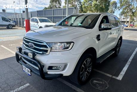 White 2018 Ford Everest Wagon Titanium (4Wd 7 Seat)