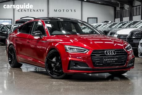 Red 2019 Audi A5 Sportback 45 Tfsi Quattro S Tronic Sport