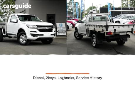 White 2020 Holden Colorado Cab Chassis Ls (4X2)