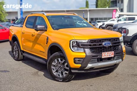 Orange 2025 Ford Ranger Double Cab Pick Up Phev Wildtrak (4X4)