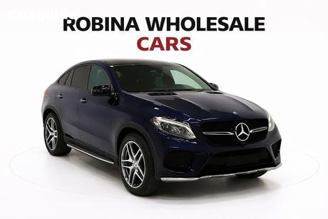 Blue 2016 Mercedes-Benz GLE350 Coupe D 4Matic