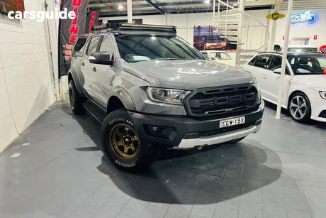 Grey 2019 Ford Ranger Double Cab Pick Up Raptor 2.0 (4X4)