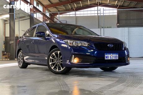 Blue 2022 Subaru Impreza Hatchback 2.0I Premium (Awd)