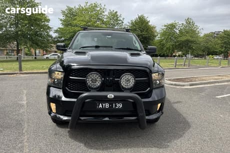 Black 2019 Dodge Ram Ute Tray 1500 ASV