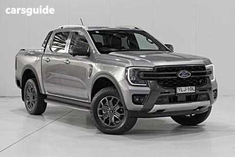 Silver 2023 Ford Ranger Double Cab Pick Up Wildtrak 2.0 (4X4)