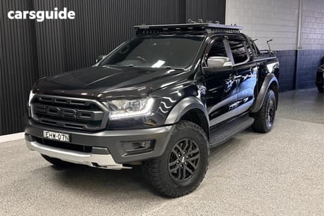 Black 2020 Ford Ranger Double Cab Pick Up Raptor 2.0 (4X4)