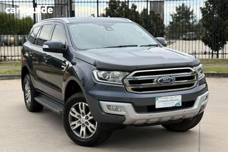 Grey 2016 Ford Everest Wagon Trend