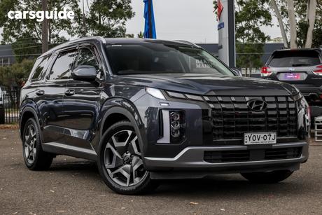 Grey 2022 Hyundai Palisade Wagon Elite (7 Seat)