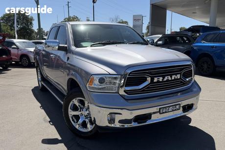 Silver 2019 RAM 1500 Crew Cab Utility Laramie (4X4) Fd3.9 W/Ramboxes