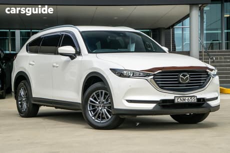 White 2021 Mazda CX-8 Wagon Touring (Fwd)