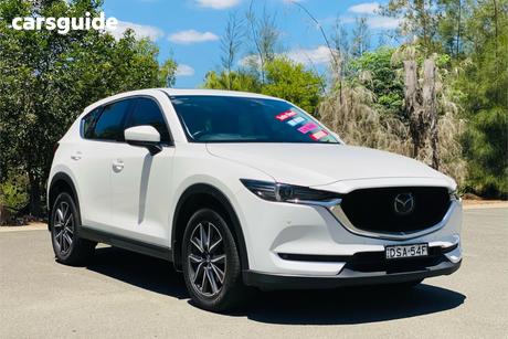 White 2017 Mazda CX-5 Wagon Akera (4X4)