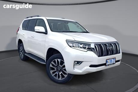 White 2022 Toyota Landcruiser Prado Wagon Gxl