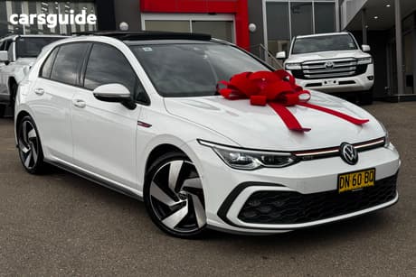 White 2022 Volkswagen Golf Hatchback Gti
