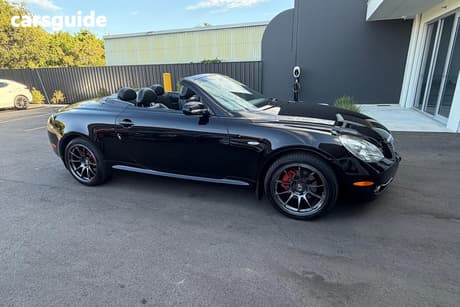 Black 2005 Lexus SC430 Convertible
