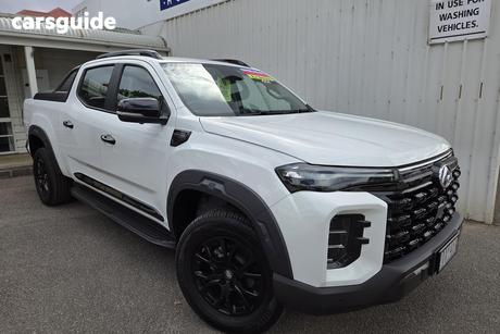 White 2024 LDV T60 Double Cab Utility Max Mega Tub (4X4)