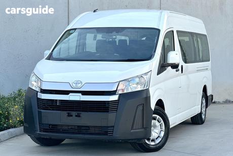 White 2019 Toyota HiAce Bus Commuter (12 Seats)