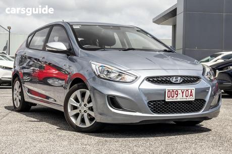 Silver 2018 Hyundai Accent Hatchback Sport