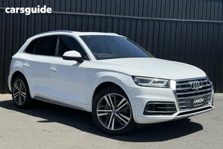 White 2019 Audi Q5 Wagon 50 Tdi Quattro Sport