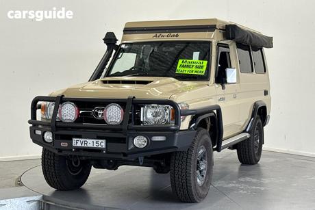 Beige 2023 Toyota Landcruiser Wagon Lc76 Gxl + Diff Locks