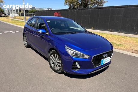 Blue 2019 Hyundai I30 Hatchback Active