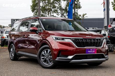 Red 2023 Kia Carnival Wagon S