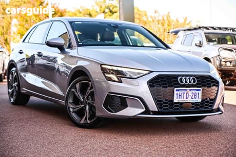 Silver 2022 Audi A3 Sportback 35 Tfsi Mhev