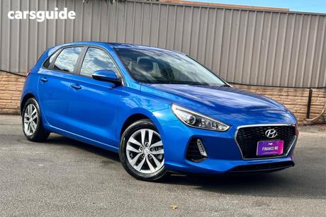 Blue 2017 Hyundai I30 Hatchback Active