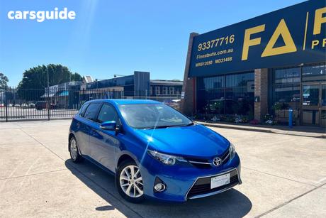 Blue 2013 Toyota Corolla Hatchback Ascent Sport