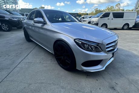 Silver 2017 Mercedes-Benz C300 Sedan
