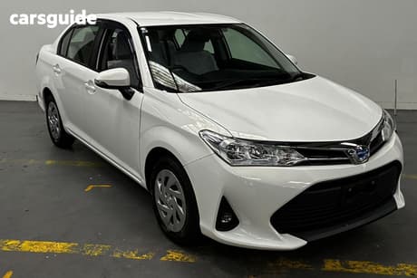 White 2021 Toyota Corolla Sedan AXIO HYBRID EX
