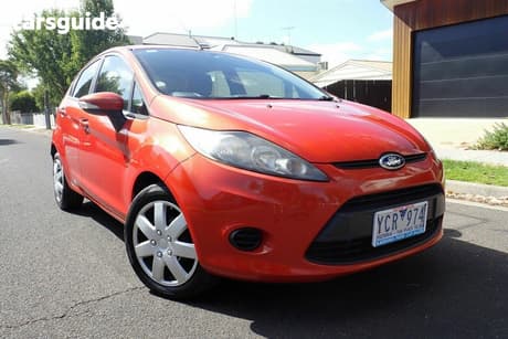 Orange 2010 Ford Fiesta Hatch CL