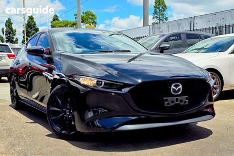 Black 2019 Mazda 3 Hatchback G25 Gt