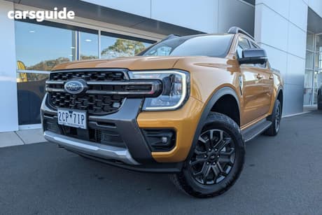 Yellow 2025 Ford Ranger Double Cab Pick Up Wildtrak 3.0 (4X4)