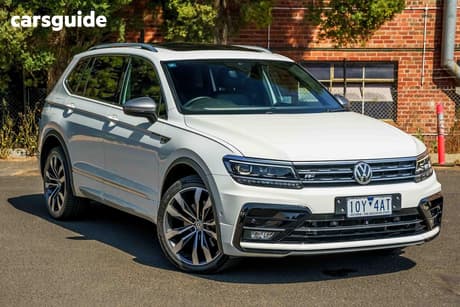 White 2018 Volkswagen Tiguan Wagon Allspace 162 Tsi Highline