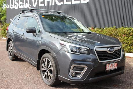 Grey 2021 Subaru Forester Wagon 2.5I Premium (Awd)