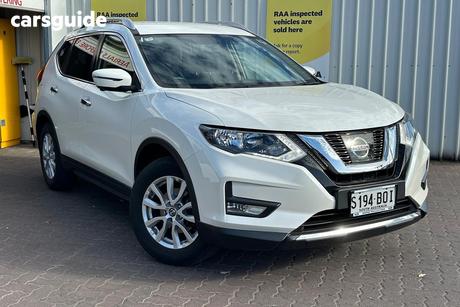 White 2017 Nissan X-Trail Wagon St-L (Fwd)