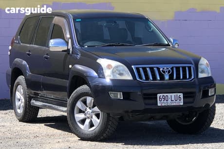Blue 2003 Toyota Landcruiser Prado Wagon Gxl (4X4)