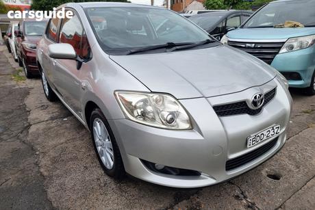 Silver 2007 Toyota Corolla Hatchback Conquest