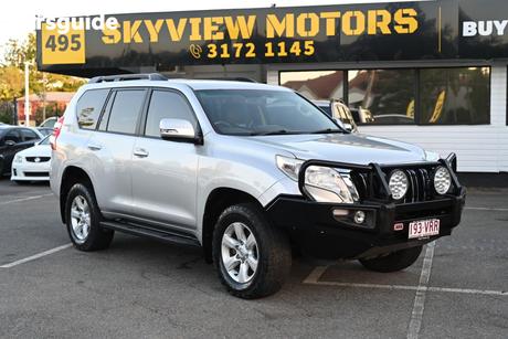 Silver 2015 Toyota Landcruiser Prado Wagon Gxl (4X4)