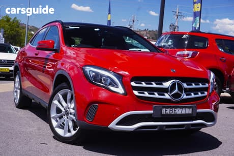 Red 2019 Mercedes-Benz A180 Hatchback