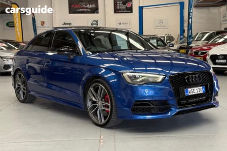 Blue 2015 Audi S3 Sedan 2.0 Tfsi Quattro