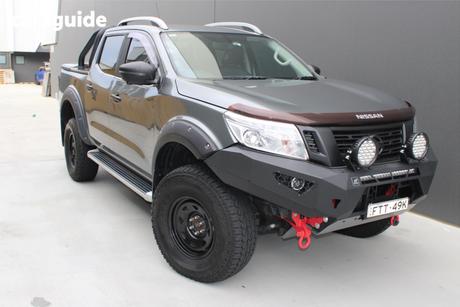Grey 2018 Nissan Navara Dual Cab Utility St-X (4X4)