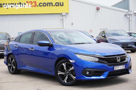 Blue 2018 Honda Civic Sedan Rs