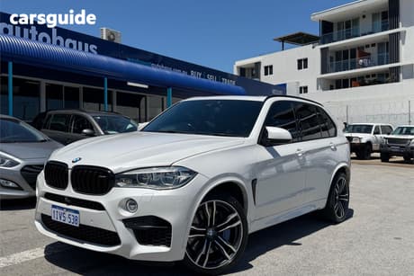 White 2015 BMW X5 Wagon M