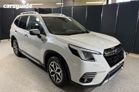 White 2022 Subaru Forester Wagon Hybrid L (Awd)