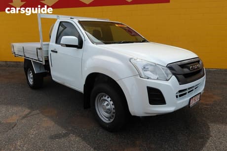 White 2018 Isuzu D-MAX Cab Chassis Sx Hi-Ride (4X2)