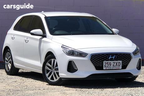 White 2020 Hyundai I30 Hatchback Active